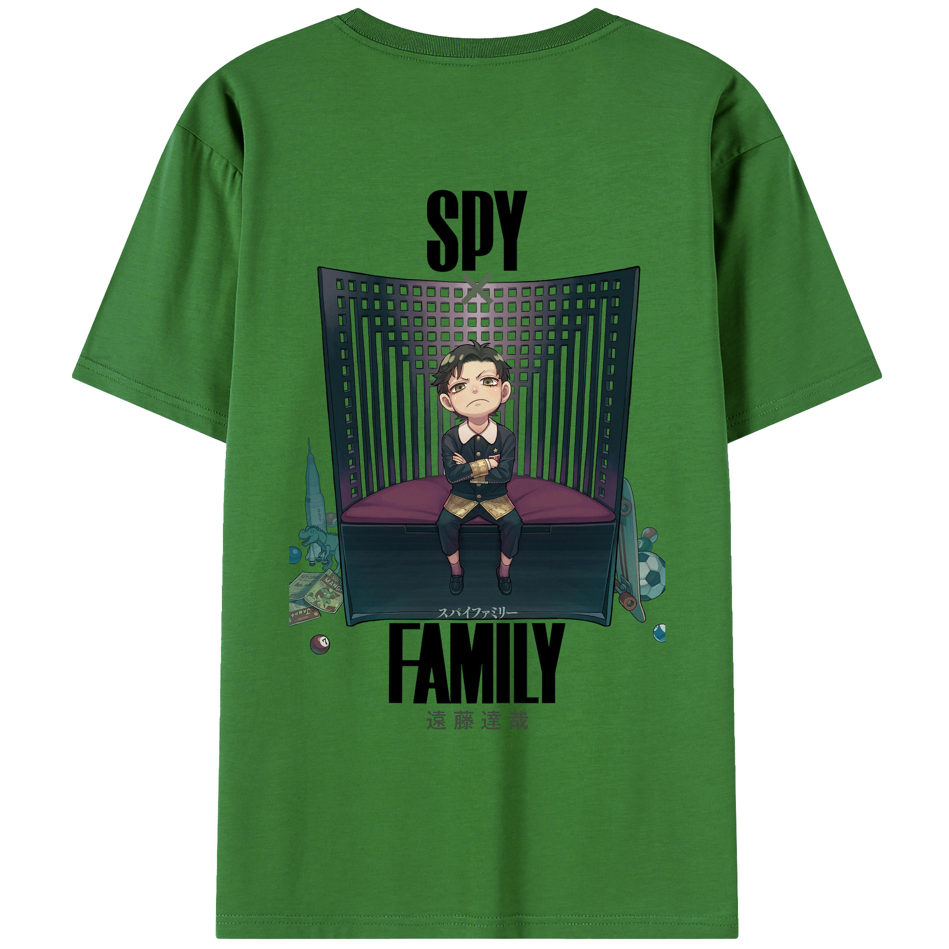 （画像用） SPY×FAMILY间谍家家酒 レディース半袖Tシャツ(バックプリント)